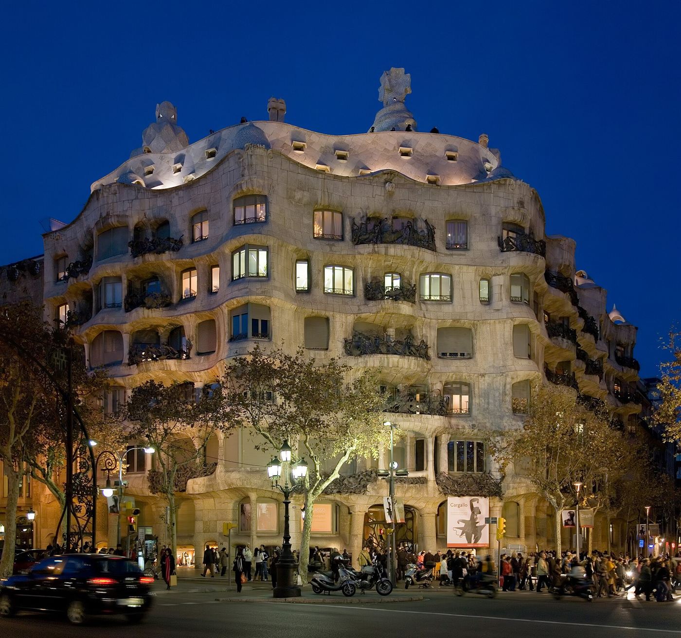 Casa Milà (La Pedrera) in Barcelona
