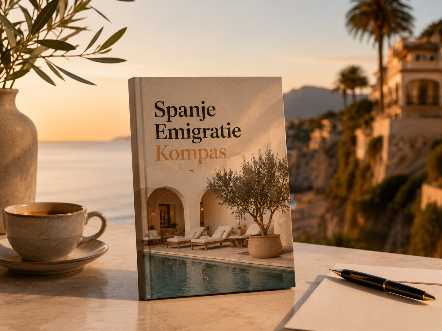 Voorbeeld van het Spanje Emigratie Kompas